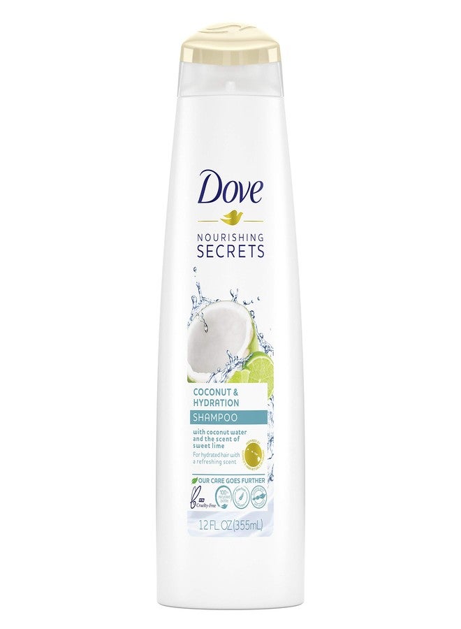 Dove Nourishing Secrets Shampoo Shampoo for Dry Hair Coconut and Hydration Shampoo for Dry Hair 12 oz - Image 1