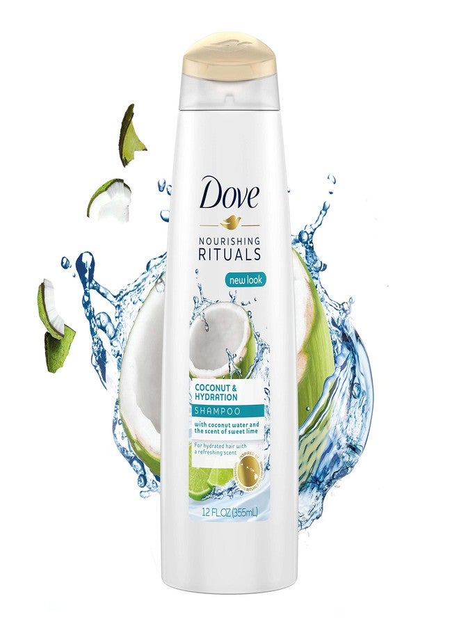 Dove Nourishing Secrets Shampoo Shampoo for Dry Hair Coconut and Hydration Shampoo for Dry Hair 12 oz - Image 4