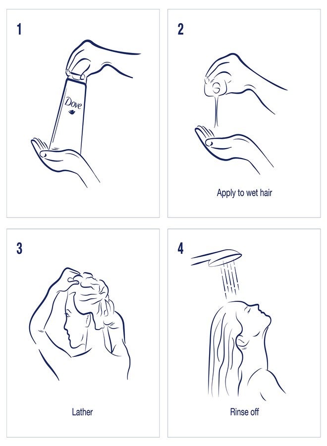 Dove Nourishing Secrets Shampoo Shampoo for Dry Hair Coconut and Hydration Shampoo for Dry Hair 12 oz - Image 2