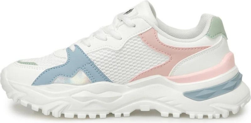 LUMBERJACK Chuke 4fx Women's White-Blue-Pink Sneaker Shoes  - Image 3