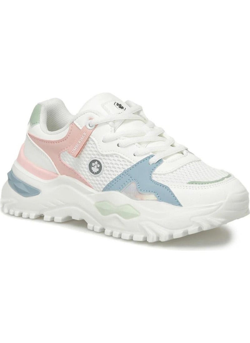 LUMBERJACK Chuke 4fx Women's White-Blue-Pink Sneaker Shoes  - Image 2