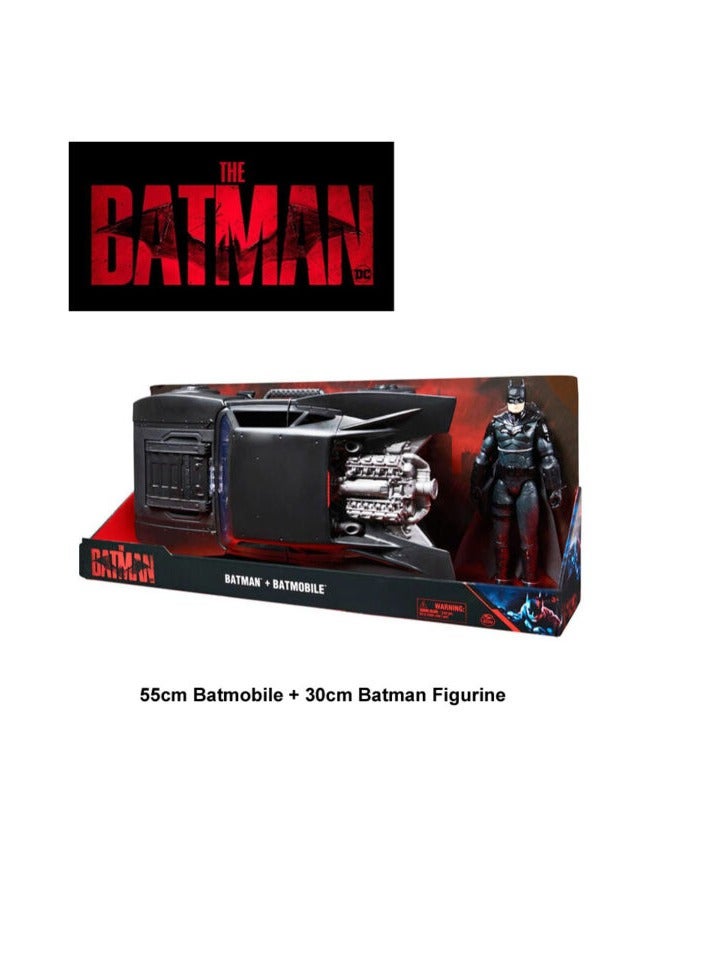 DC Batman Movie Batmobile with 30cm Figurine - Image 2