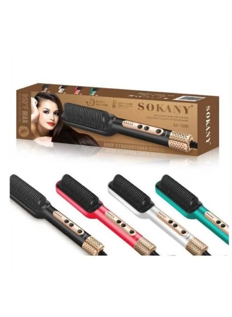 سوكاني فرشة لفرد الشعر SK-1008 منتج متعدد الألوان - Image 4