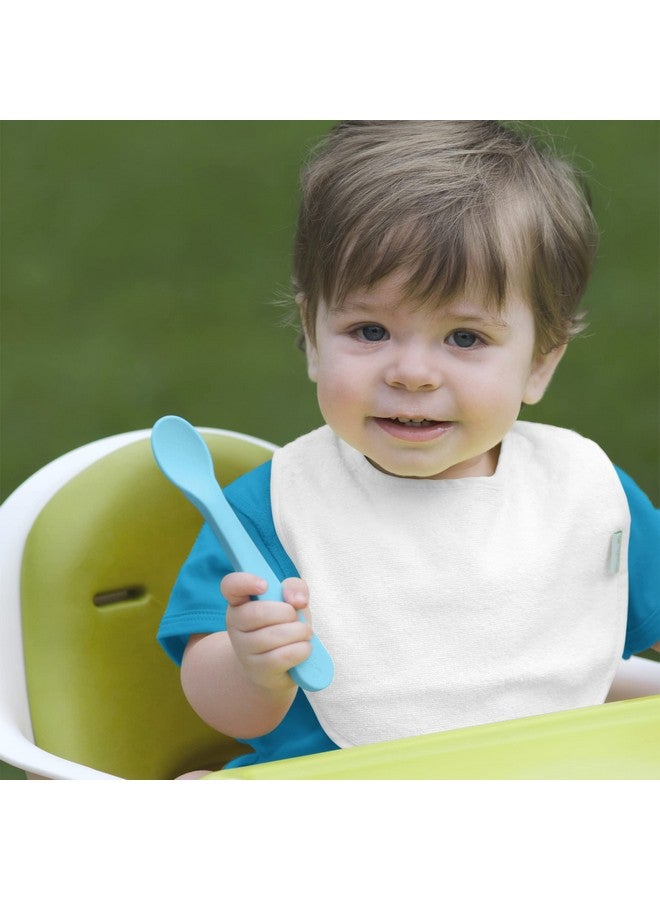 green sprouts Unisex Baby Stay-dry Infant Bibs, Blueberry - Image 1