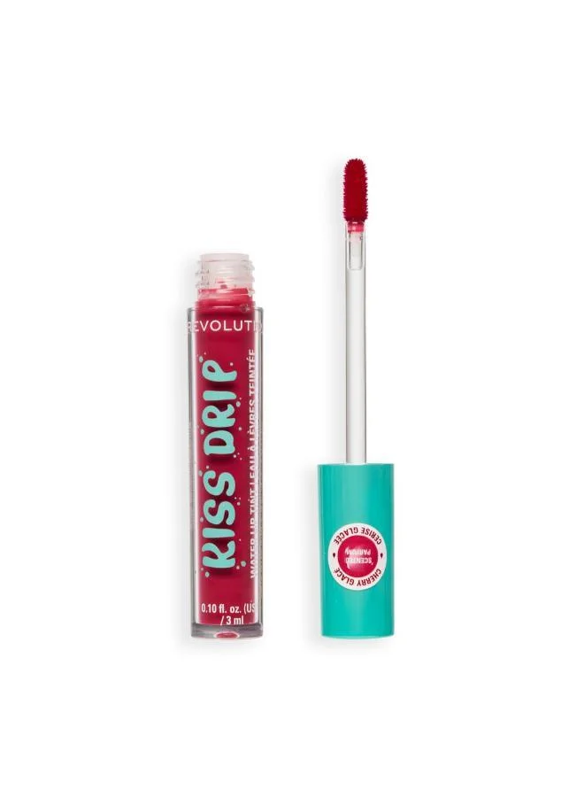 Revolution Cherry Glacé Kiss Drip Water Lip Tint Cherry Glacé for Women | Best Price UAE