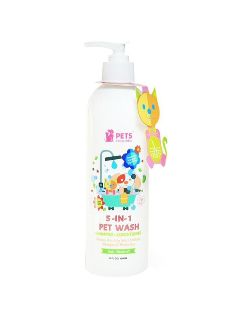 Shampoo Anti Dandruff For Pets With Strawberry Scent