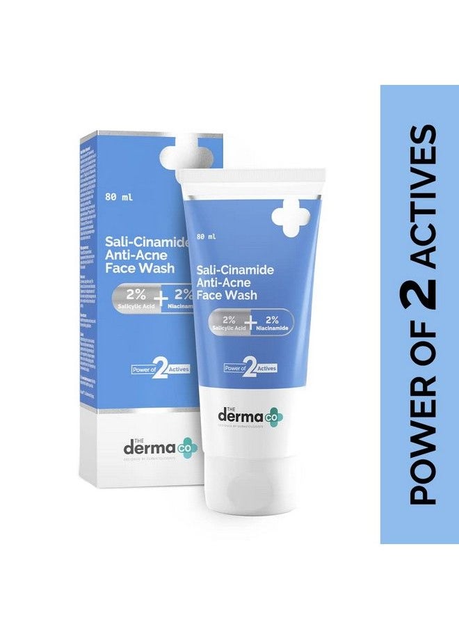 THE derma Co غسول الوجه المضاد لحب الشباب من ساليسيناميد مع 2% حمض الساليسيليك و2% نياسيناميد 100 مل  - Image 3