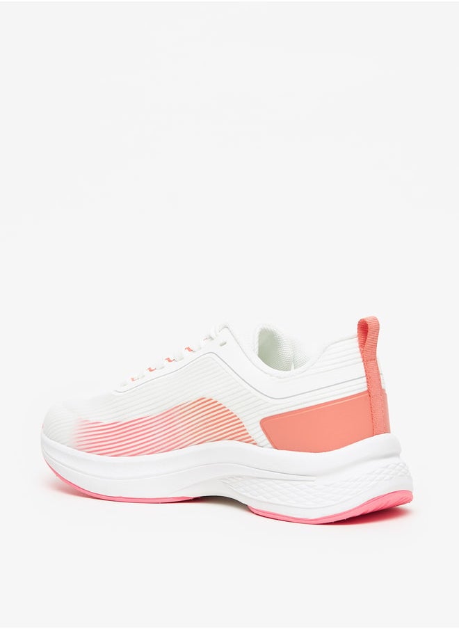 Kappa - Women's Logo Print Sports Shoes with Lace-Up Closure - Image 1