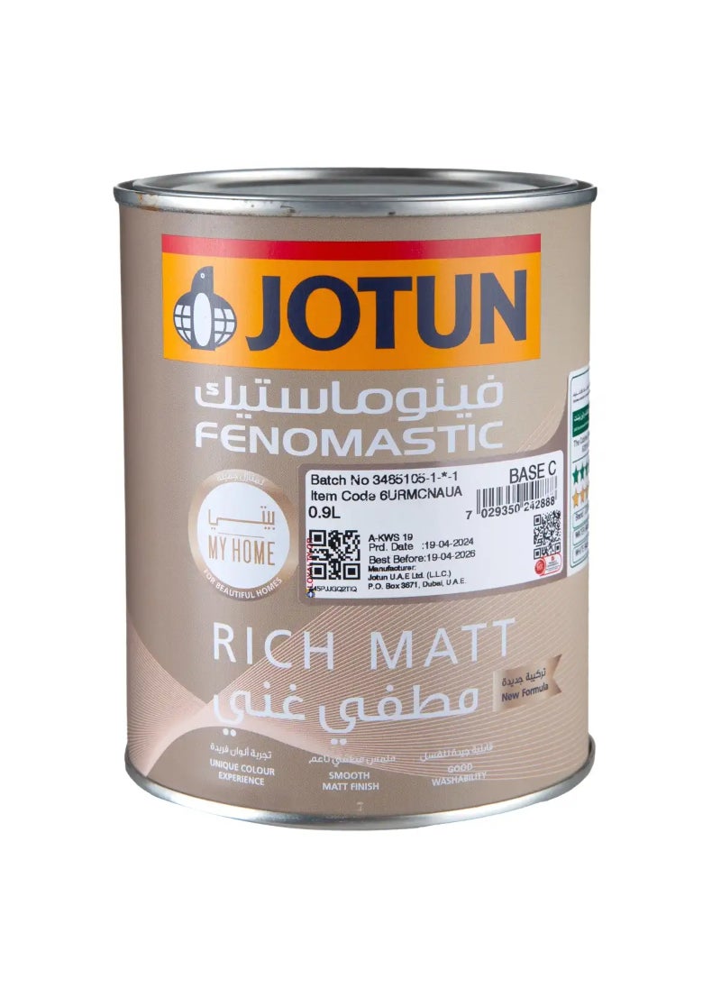 Jotun Jotun Fenomastic My Home Rich Matt Interior Paint C (0.9 L) 