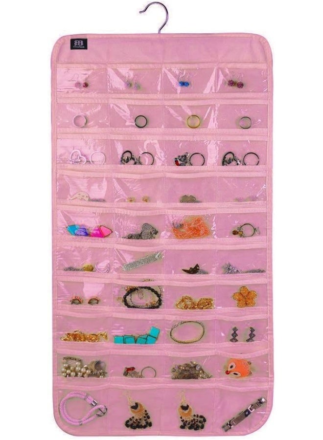 BB Brotrade Hanging Jewelry Organizer,Accessories Organizer,80 Pocket Organizer for Holding Jewelries - Image 5
