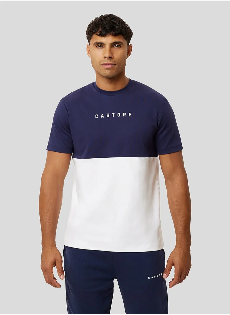 CASTORE Peacoat Cobalt Capsule Block Recovery Tee