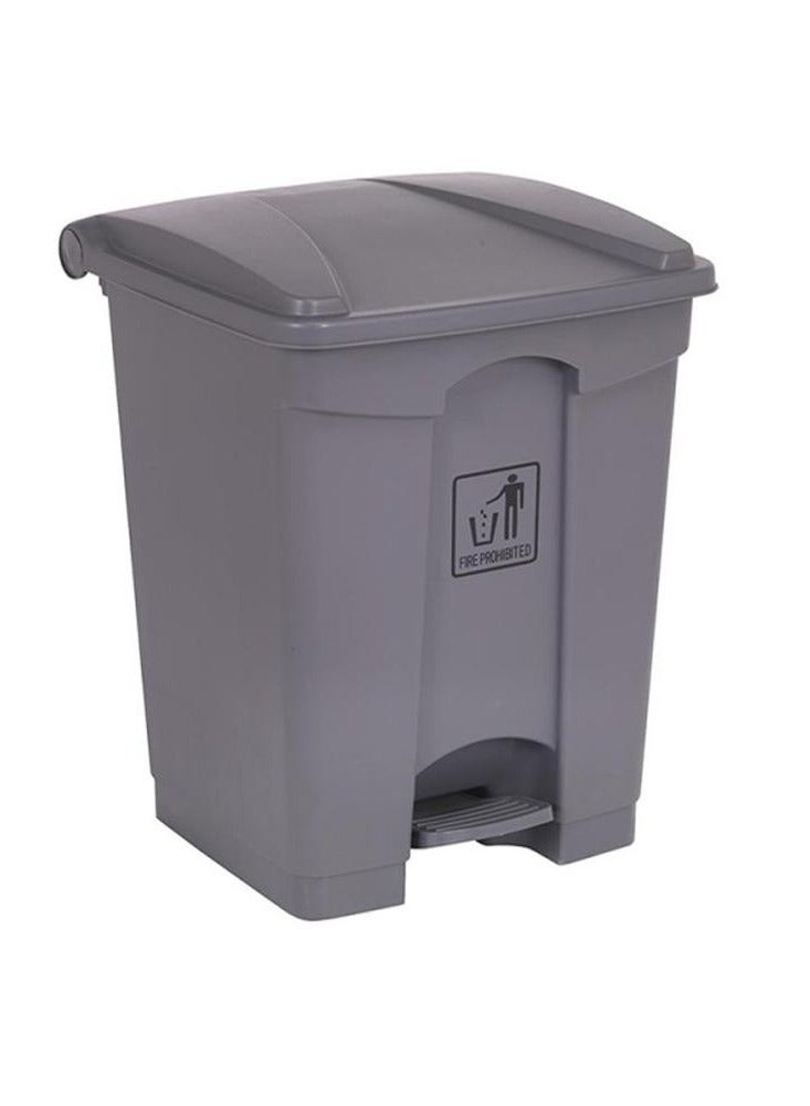 AKC Step Trash Bin | Plastic Matte Finish | Functional Waste & Garbage Waste Bin | Suitable For Homes, Villas, Large Areas & Communal Spaces | 45 Liters Grey - Image 2