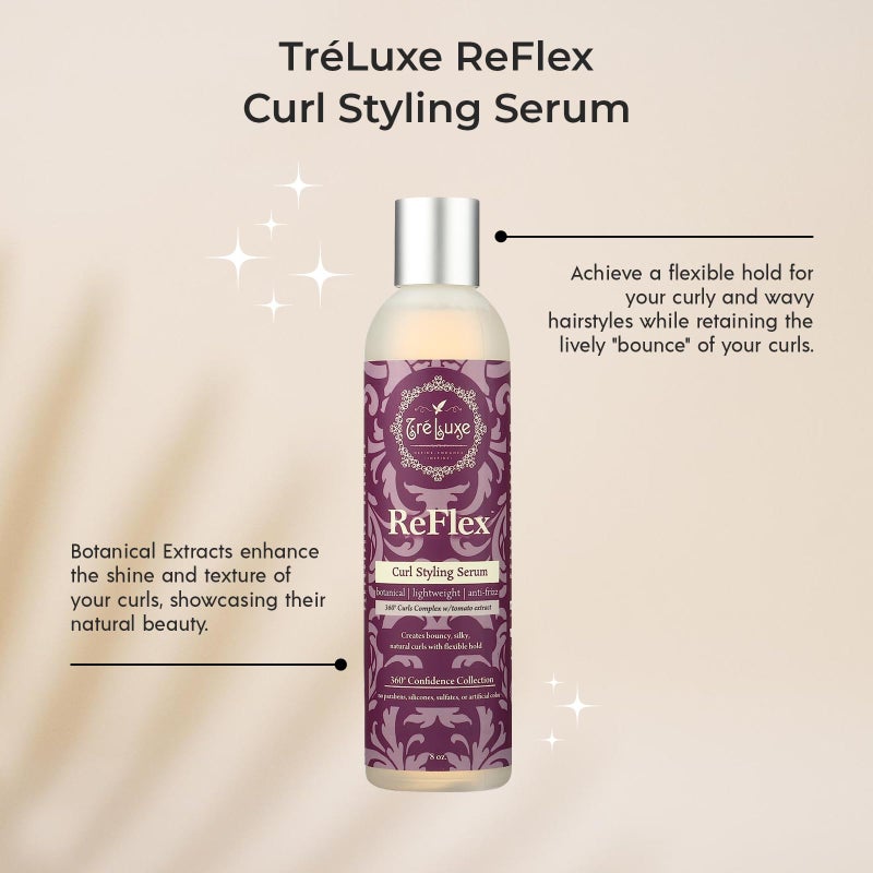 Treluxe سيروم تصفيف تجاعيد تريلوكس ريفليكس، 8 أونصة - Image 3