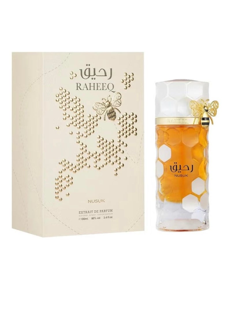 NUSUK Raheeq Perfume for Women - 100ml | Long Lasting Eau De Parfum