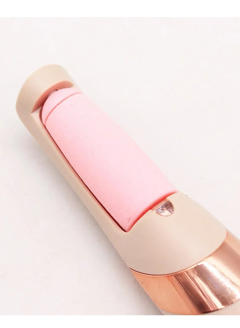 عرض العناية المتكامل: مكواة شعر هوم جولد سيراميك 980 فهرنهايت + جهاز باديكير بريتي جريل الإلكتروني - طقم التجميل المنزلي الاحترافي - Image 4