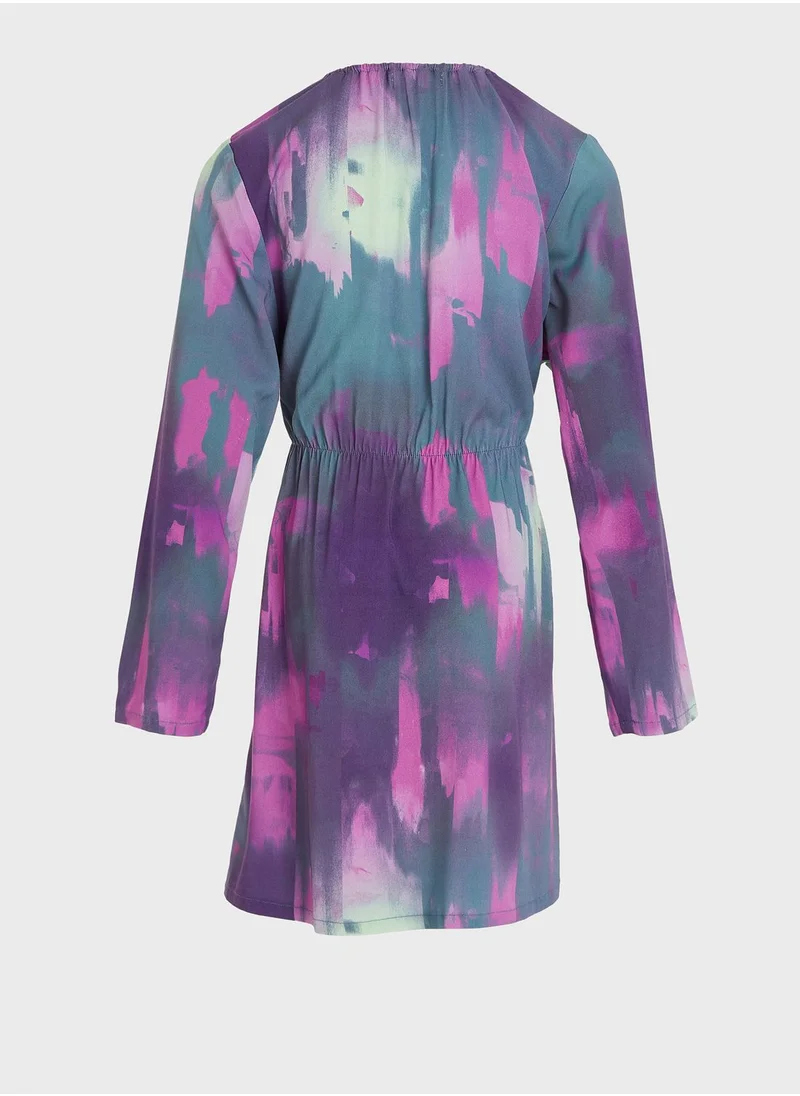 Calvin Klein Jeans Kids Graphic Midi Dress
