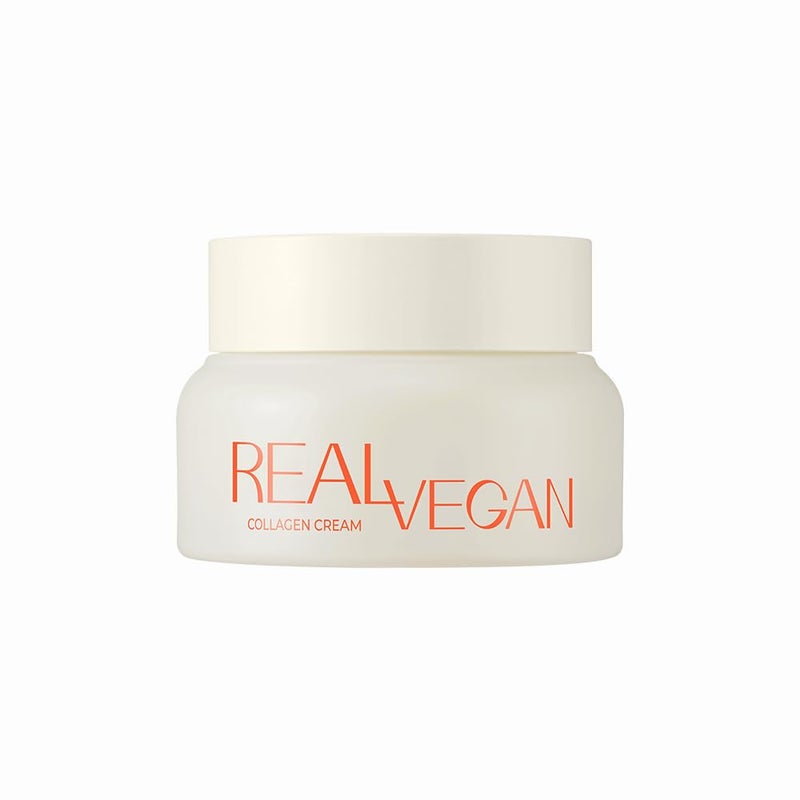 KLAVUU Real Vegan Collagen Cream - Enhances Skin Elasticity, Providing Deep Hydration to Dry Skin for a Radiant, Youthful Glow - Image 1