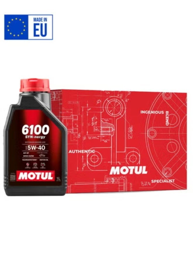 MOTUL 6100 SYN-NERGY 5W40 12X1L BOX12