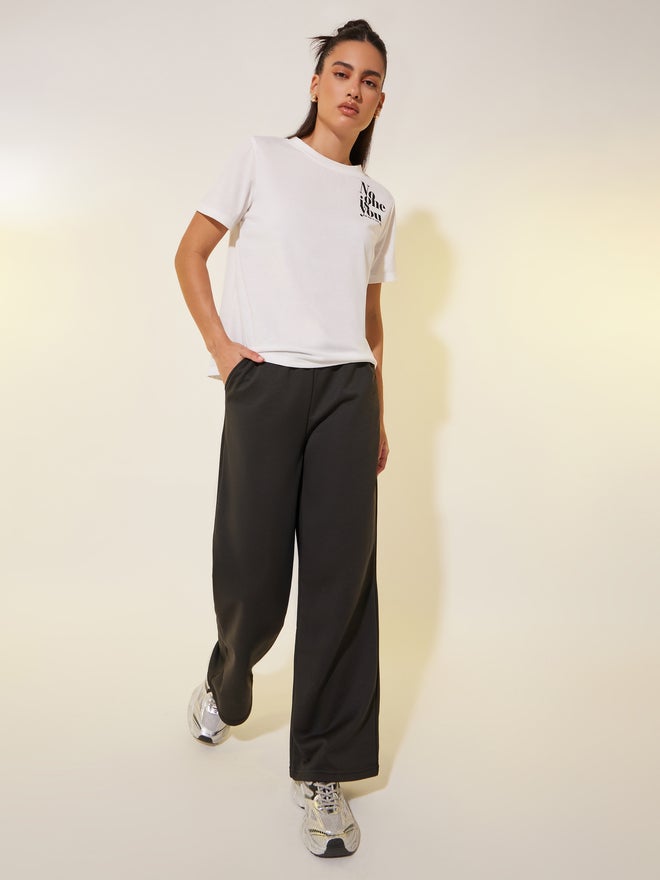 تايك تو تيشيرت بياقة دائرية وطبعة شعار - Image 2