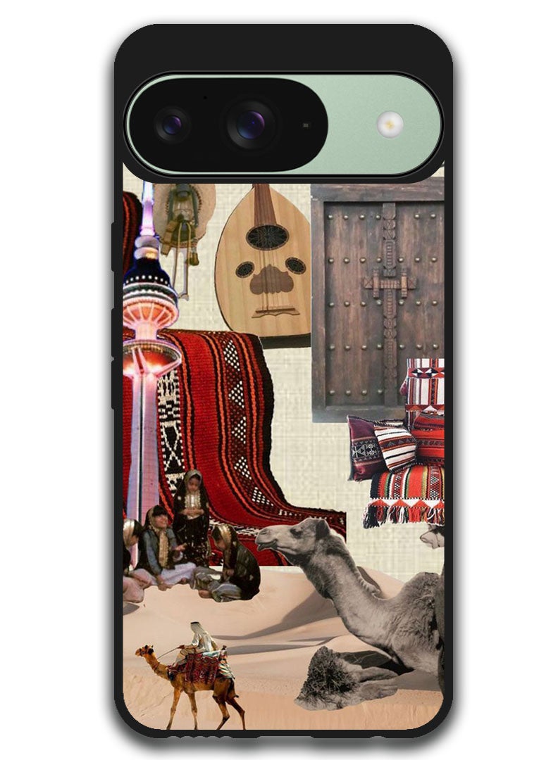 Theodor Protective Case Anti Scratch Shock Proof Bumper Cover For Google Pixel 9 Culture - Image 1