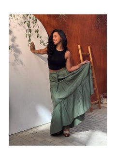 Verde Flamenco Skirt
