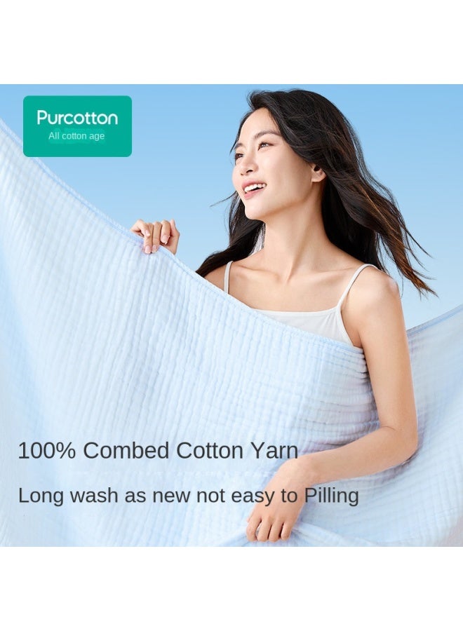 purcotton Recommended By Guo Jingjing】100% Baby Wash Gauze Towel, Infant Bath Wrap And Swaddle Blanket - Image 4