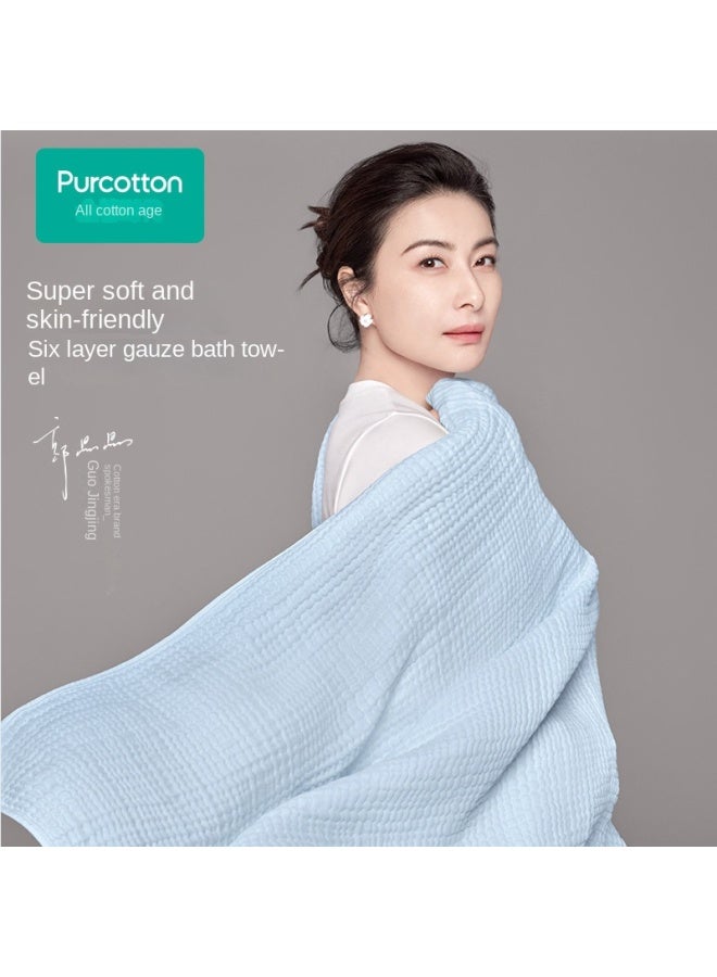 purcotton Recommended By Guo Jingjing】100% Baby Wash Gauze Towel, Infant Bath Wrap And Swaddle Blanket - Image 3
