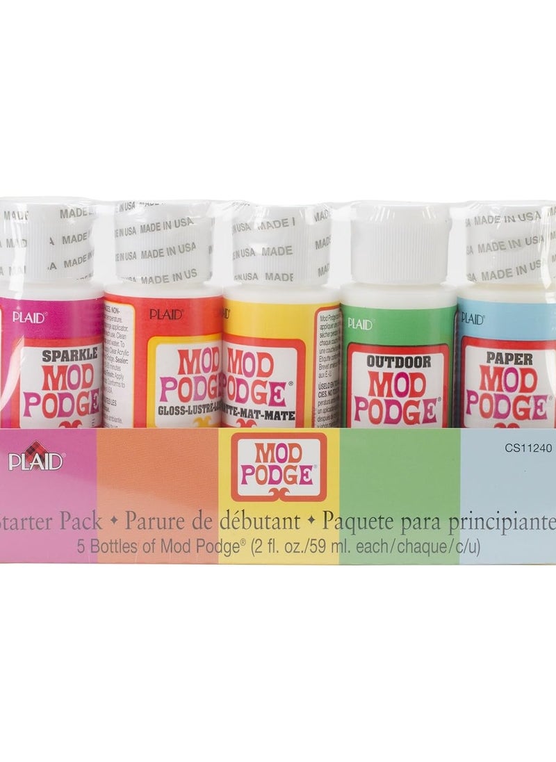 Mod Podge MOD PODGE STARTER SET 5 PACK 