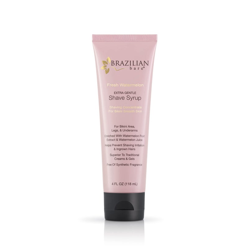 Brazilian Bare Fresh Watermelon Extra Gentle Shave Syrup â€“ Preferred Over Traditional Womens Shave Creams And Womens Shave Gels - Image 1