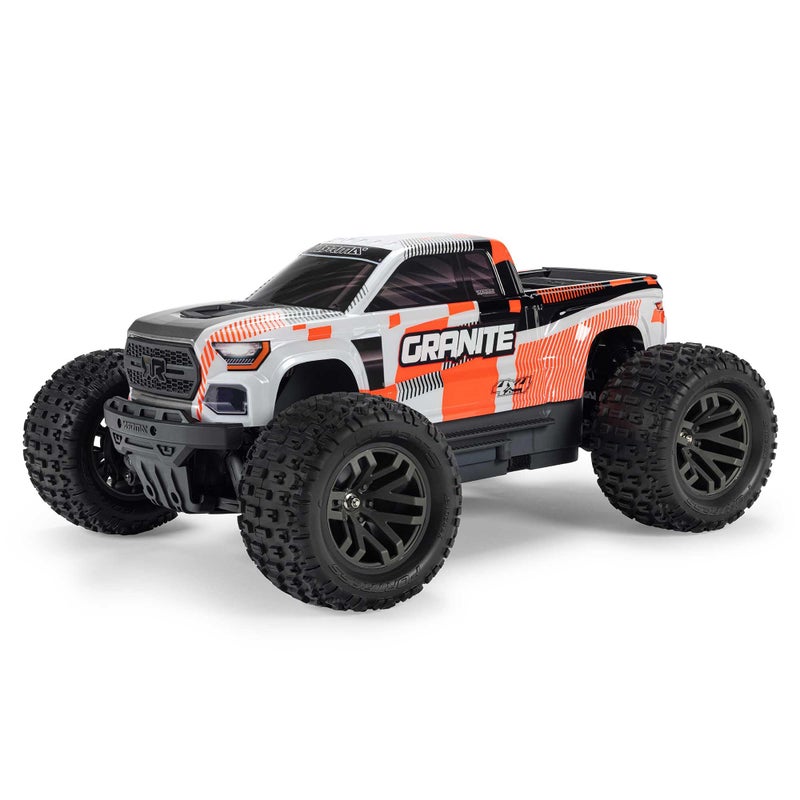 ARRMA شاحنة ARRMA RC 110 جرانيت 4X4 RTR شاحنة وحش برتقالية RTR البطارية والشاحن غير متضمنين ARA4202V4T3 - Image 3