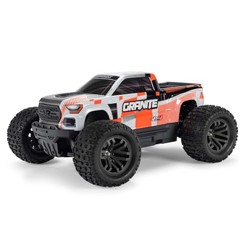ARRMA شاحنة ARRMA RC 110 جرانيت 4X4 RTR شاحنة وحش برتقالية RTR البطارية والشاحن غير متضمنين ARA4202V4T3 - Image 1