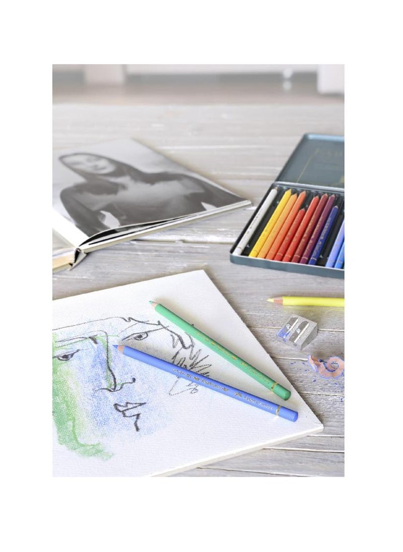 FABER-CASTELL - Poly chromos Color Pencil Assorted Color 24 Colors - Image 1