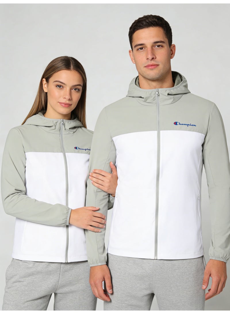 شامبيون Champion Plus Size Color Block Softshell Jacket - Unisex Lightweight Windbreaker for Men & Women - Image 3