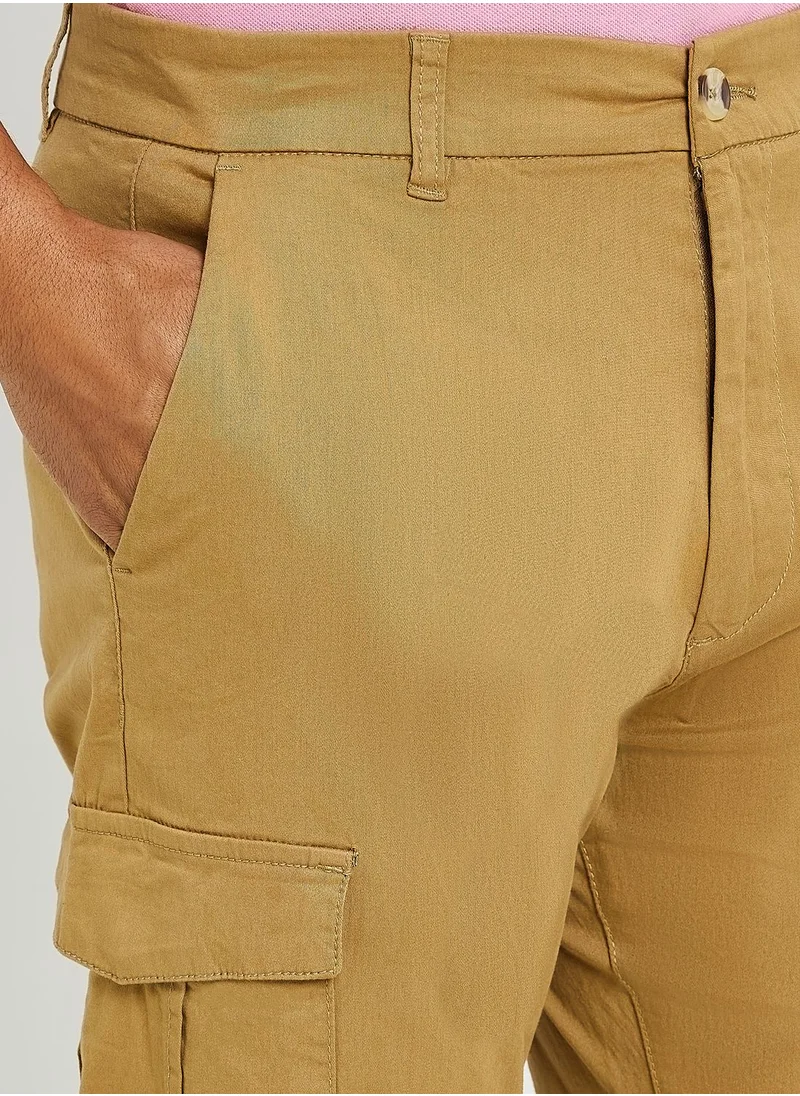 BRAVE SOUL Cotton Twill Cargo Chino