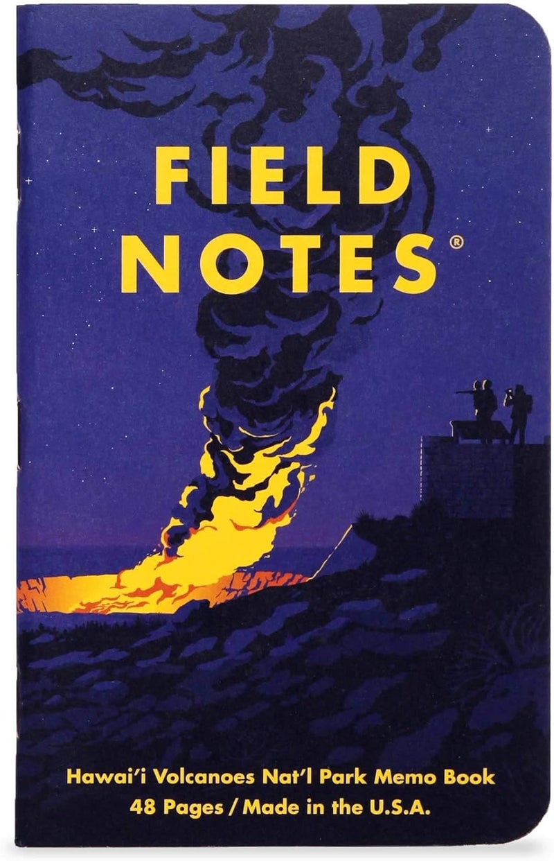 Field Notes : National Parks Series (Series F - Glacier, Hawai'I Volcanoes, Everglades) - Graph Paper Memo Book 3-Pack - 3.5 x 5.5 Inch - Image 3