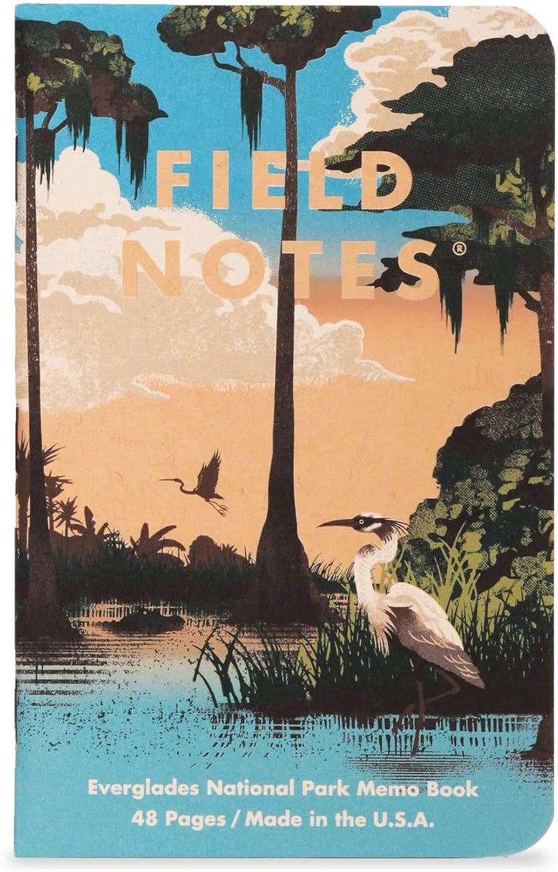Field Notes : National Parks Series (Series F - Glacier, Hawai'I Volcanoes, Everglades) - Graph Paper Memo Book 3-Pack - 3.5 x 5.5 Inch - Image 4