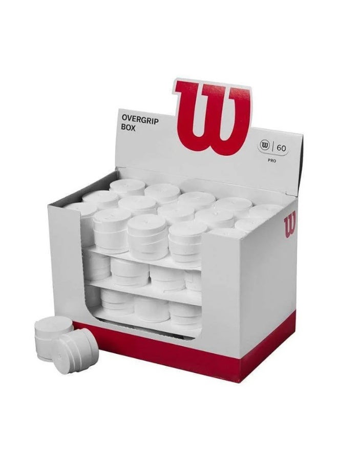 Wilson Pro Box White 60 Overgrips - Image 1