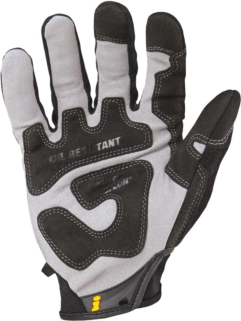 Ironclad WWX2-03-M Wrenchworx Glove with Oil & Gas Resistant Palms, Medium , Black - Image 2