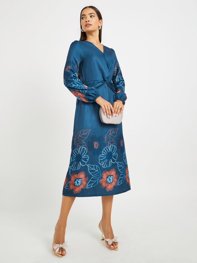 Styli Floral Print Dress  - Image 2