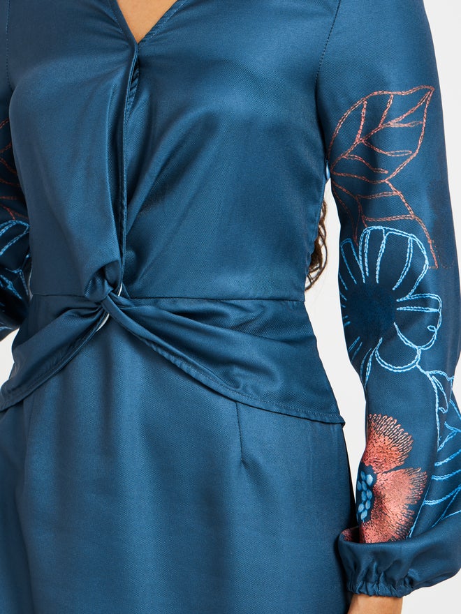 Styli Floral Print Dress  - Image 4