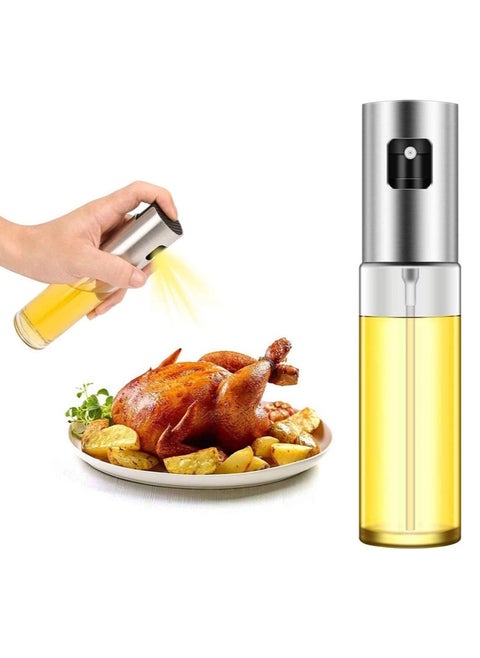 Transparent Oil Spray Bottle Multicolour 100ml
