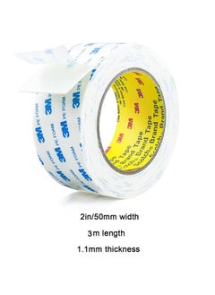 3M Double Sided Tape 5cm*3meter, Mounting Tape Heavy Duty, Removeable PE Foam Tape Strips, Strong Adhesive Tape Waterproof Free Damage for Paint Wall Picture Hanging Poster  - Image 2