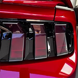 Jogon Tail Light Lamp Guard Trim for Ford Mustang GT S650 Dark Horse Ecoboost 2024 2025 Taillight Lens Cover, Rear Lamp Decorative Sticker - Image 2
