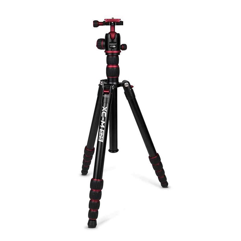 ProMaster XCM 525K Professional Tripod Kit with Head Red