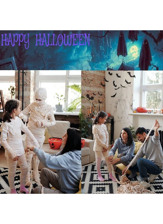 Halloween Mummy Bandage Wrap For Party Photo, Wrap Zombie Bandage Self Adhesive White Stretch Bandage Roll, For Cosplay Wounded Photography Props, 1 Roll - pzsku/ZFB9406642D737F738956Z/45/_/1734437504/08f1bb1c-3cea-4e3e-a1a0-d1f8784cf578