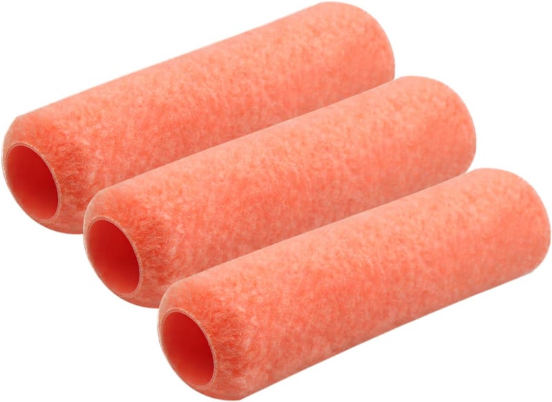 KingOrigin King Origin Paint Roller Covers, 3 Pack, 9 Inch Paint Roller, 3/8 Nap High Dense Roller Covers for Smooth and Textured Rough Surfaces - Image 1