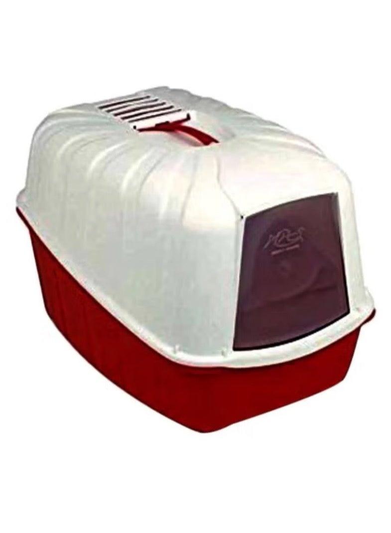 MPS2 Komodo Cat Litter Sandbox White/Red