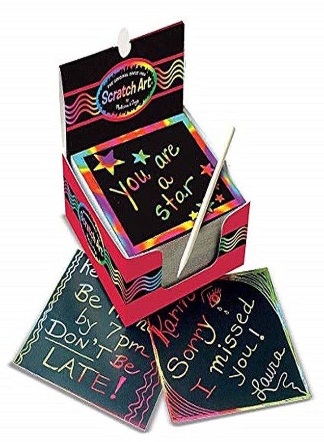 FAVELA Magic Scratch Paper Rainbow Painting, Scratch Painting, Drawing and Crafts Creative Gift for Kids with 1 Wooden Pen, DIY Toy, Party Christmas Birthday Gift. (Pack of 1) - Image 4