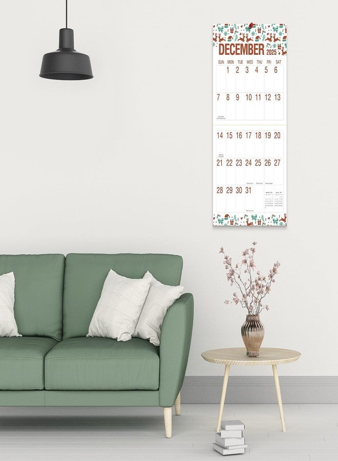 SKYDUE Calendar 2026, Large Print Monthly Wall Calendar, Nov 2025 - Dec 2026 14-Month Big Grid Wall Calendar for Home Office 12" x 24"(Open) - Image 5