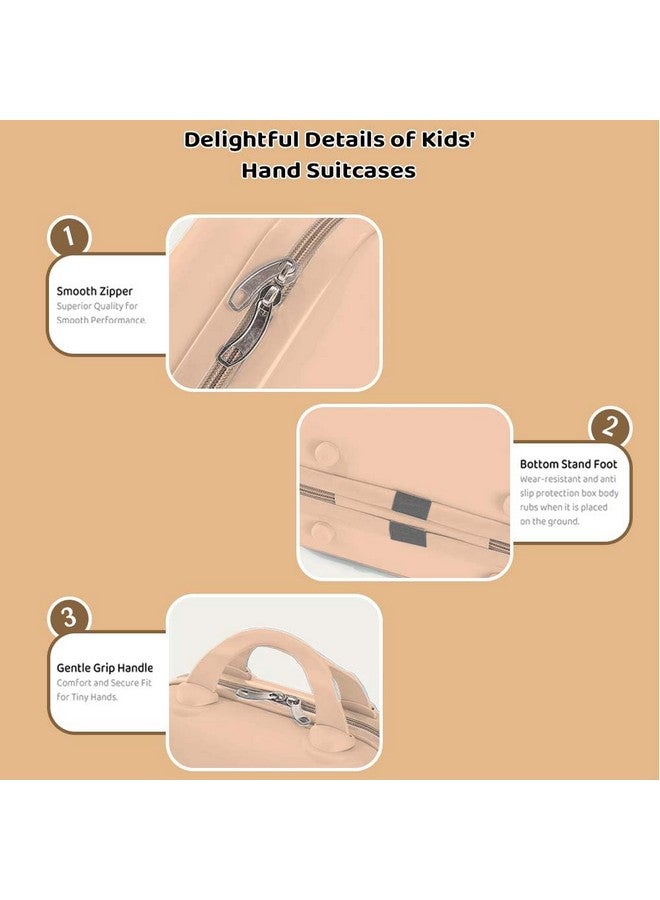 StarAndDaisy حقيبة يد للأطفال من ستار آند ديزي/حقيبة سفر للأولاد والبنات، حقيبة سفر مقاومة للماء للأطفال، خفيفة الوزن (بيضاء) - Image 4
